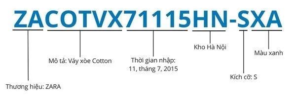 Cách tạo mã SKU cho sản phẩm