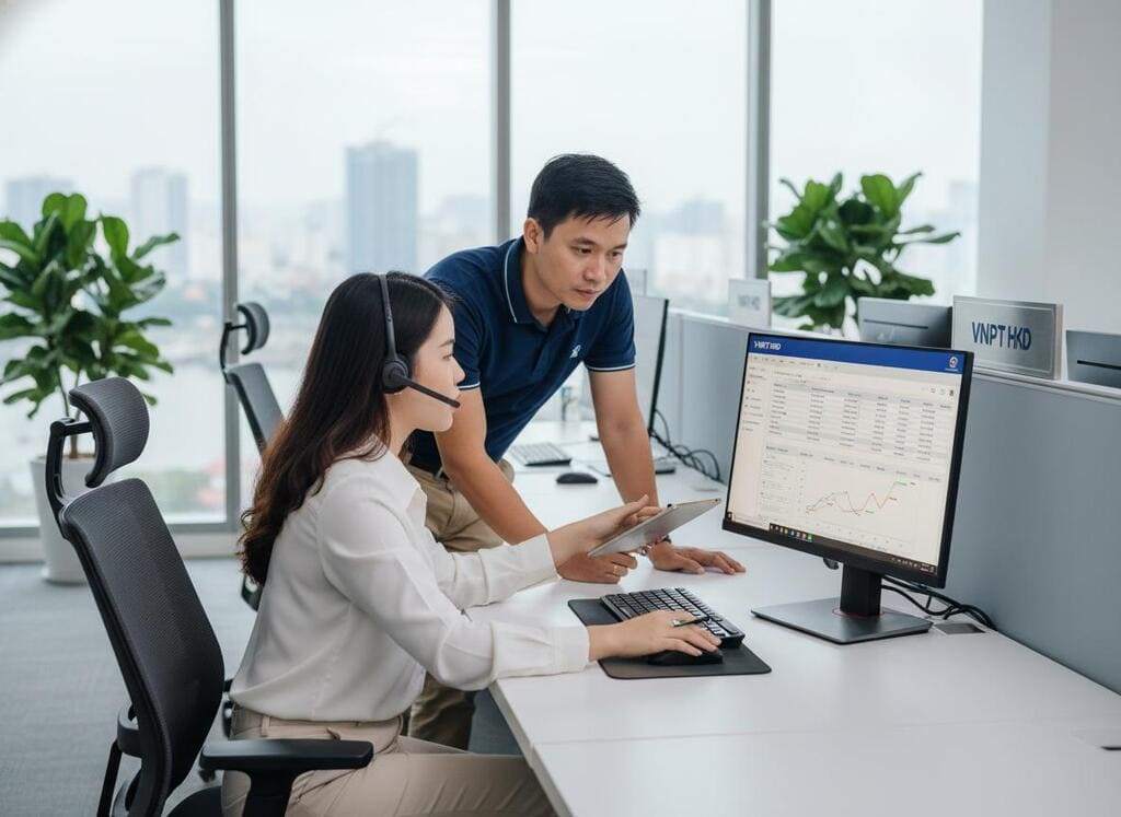 Đội ngũ hỗ trợ kỹ thuật phần mềm đăng bài trên Facebook