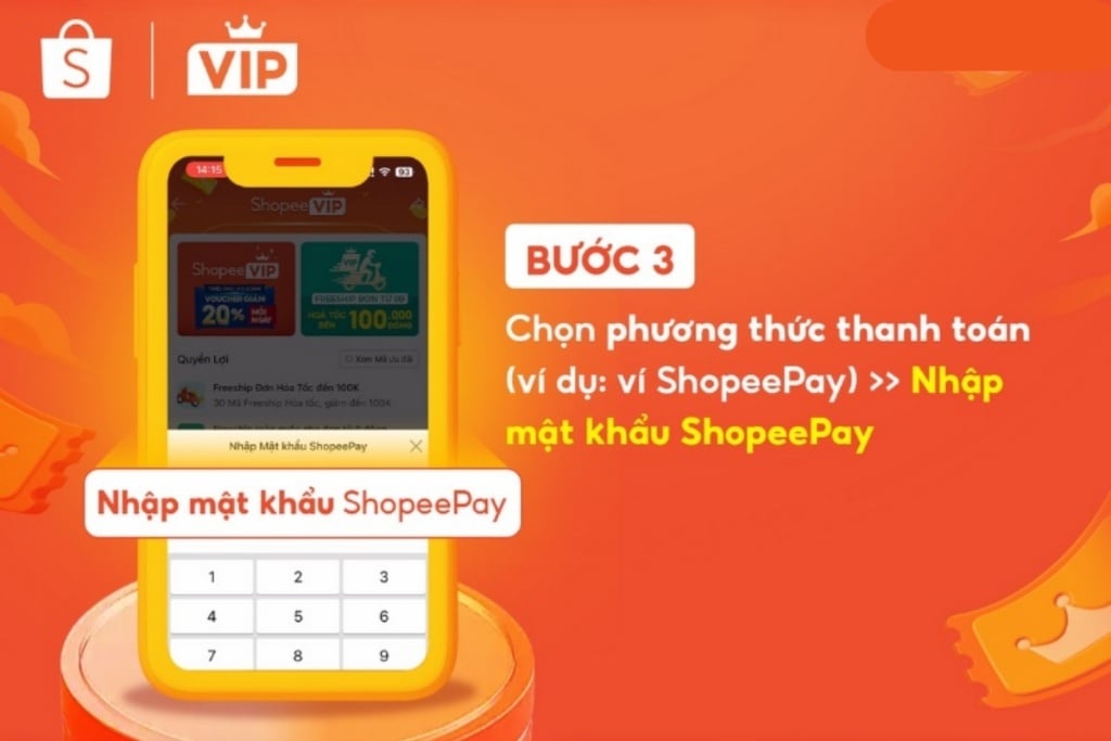 Chọn phương thức thanh toán gói dịch vụ