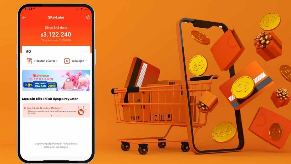 Cách thanh toán SPayLater cho các đơn trên Shopee