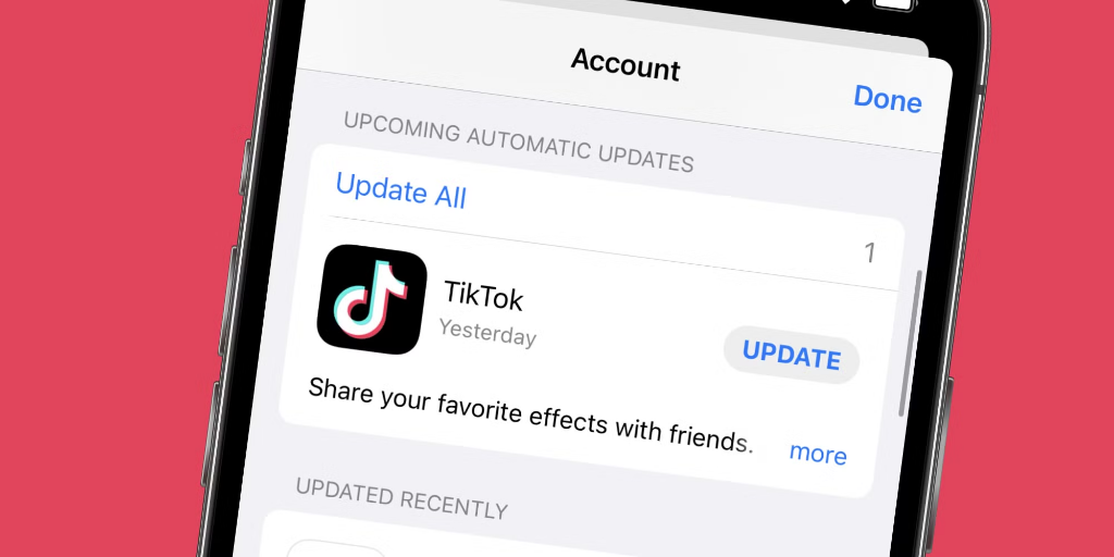 Cách khắc phục TikTok bị lỗi cập nhật phiên bản ứng dụng mới