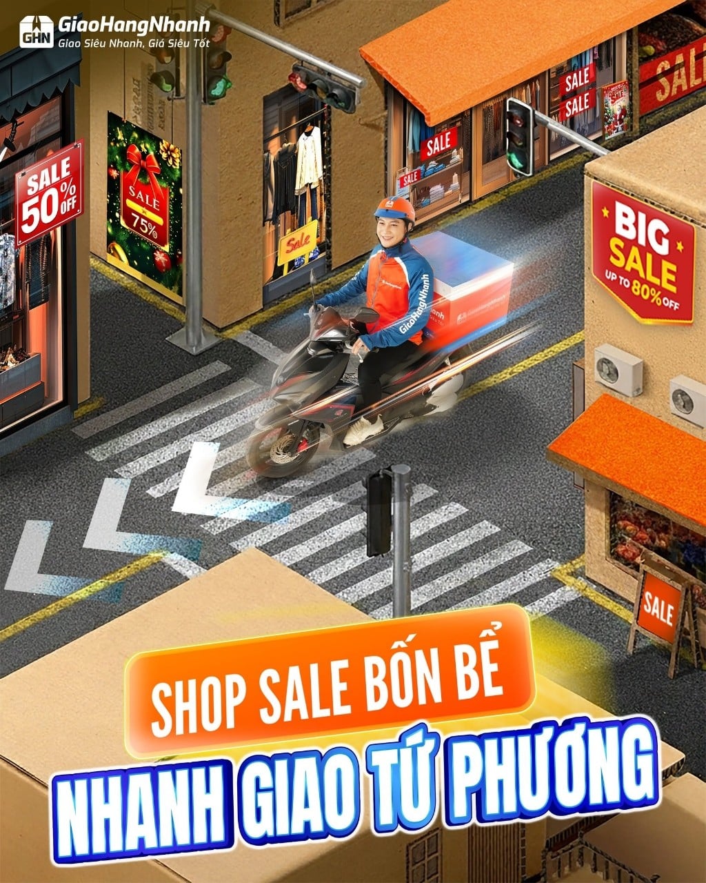 Dịch vụ Giao Hàng Nhanh chuyên nghiệp, nhanh chóng