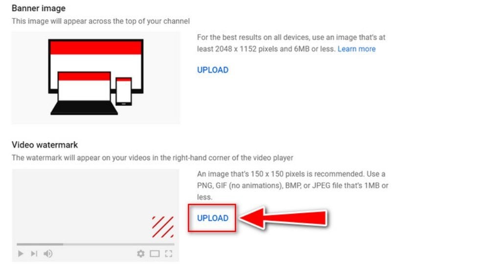 Thêm hình mờ video Watermark trên YouTube Studio để khẳng định bản quyền