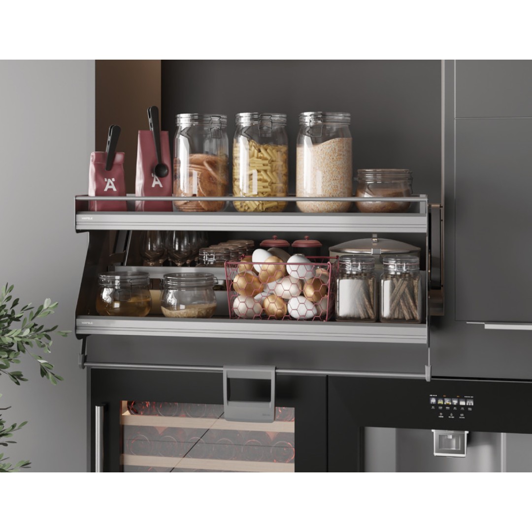 Kệ nâng hạ gia vị Hafele iMove 2 tầng