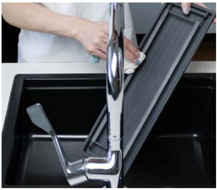 Vệ sinh dễ dàng và độ bền vượt trội.