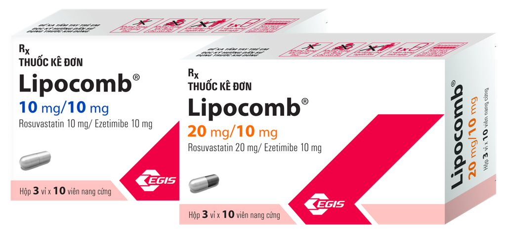 Tìm hiểu về Lipocomb 10mg và 20mg: Công dụng, liều dùng và lưu ý