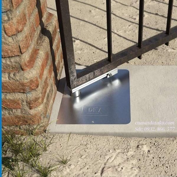 cổng âm sàn tự động thẫm mỹ cao