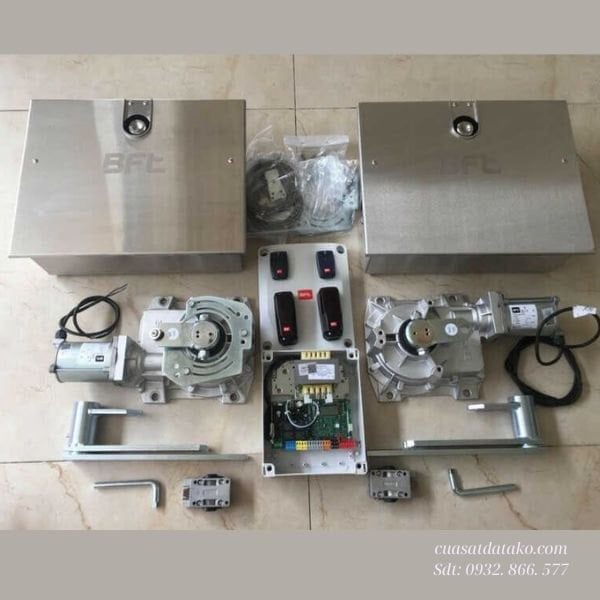 motor âm sàn tự động bft chính hãng nhập khẩu ý