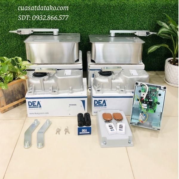 cấu tạo motor cổng tự động âm sàn