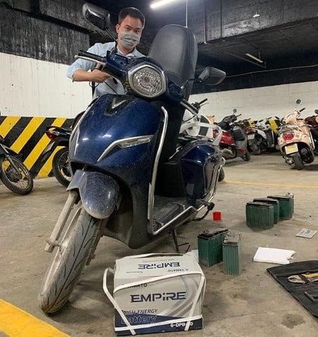 thay ăc quy xe điện vinfast