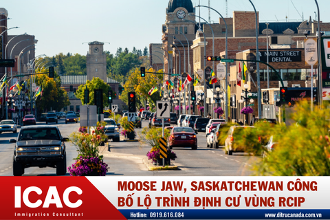 MOOSE JAW, SASKATCHEWAN CÔNG BỐ LỘ TRÌNH ĐỊNH CƯ VÙNG RCIP