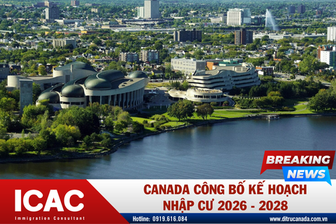 CANADA CÔNG BỐ KẾ HOẠCH NHẬP CƯ 2026 - 2028: ĐÂU LÀ CƠ HỘI CHO NGƯỜI VIỆT