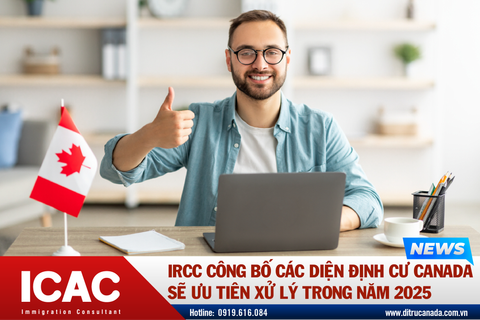 IRCC CÔNG BỐ CÁC DIỆN ĐỊNH CƯ CANADA SẼ ƯU TIÊN XỬ LÝ TRONG NĂM 2025