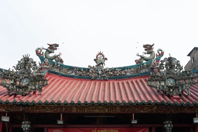 Mái chùa người Hoa ở Chợ Lớn