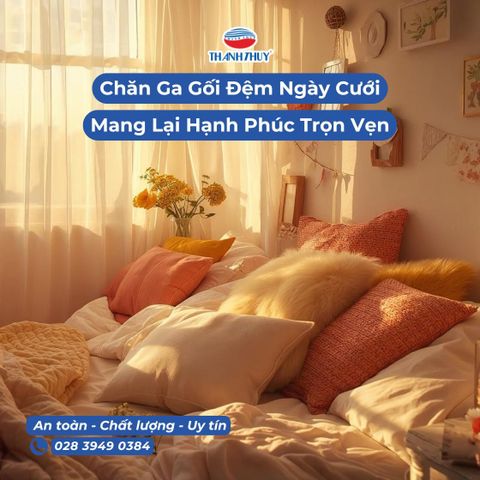 Chăn Ga Gối Đệm Hợp Phong Thủy Ngày Cưới – Bí Quyết Mang Lại Hạnh Phúc Trọn Vẹn