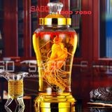 Địa chỉ cung cấp bình sâm thủy tinh cao cấp uy tín tại Sài Gòn