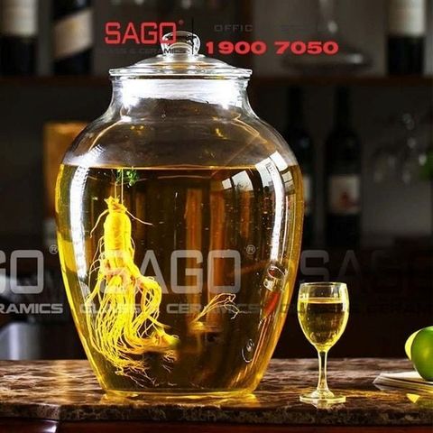 Cách chọn bình thủy tinh ngâm sâm bền đẹp chất lượng cao