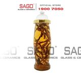 Bình thủy tinh nào phù hợp ngâm sâm Hàn Quốc