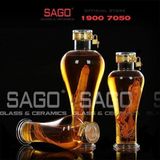 Các kích thước bình thủy tinh ngâm rượu phổ biến hiện nay