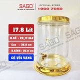 Top Các Mẫu Bình Thủy Tinh Ngâm Rượu 10L, 20L, 50L, 100L Bán Chạy Nhất