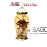 Ưu điểm của bình ngâm rượu thủy tinh dày dặn an toàn sức khỏe