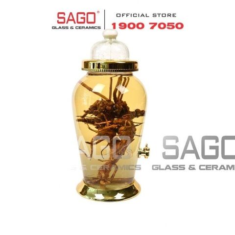 Ưu điểm của bình ngâm rượu thủy tinh dày dặn an toàn sức khỏe