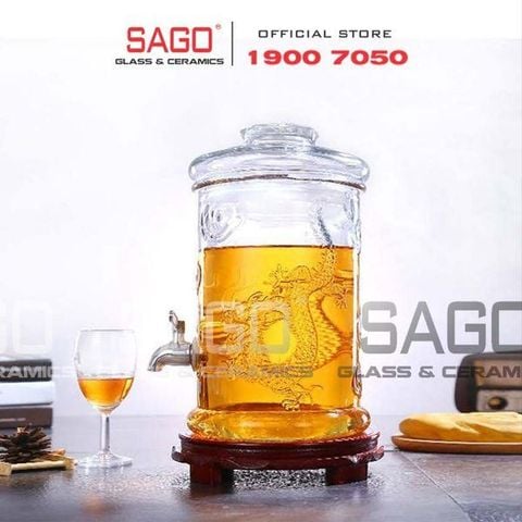 Có Nên Dùng Bình Thủy Tinh Ngâm Rượu Có Vòi Không?