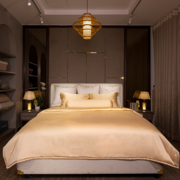 Ga Giường Lụa Giúp Ngủ Ngon Hơn, Tại Sao? Phân Tích Chuyên Sâu Từ Chuyên Gia Nội Thất Phòng Ngủ