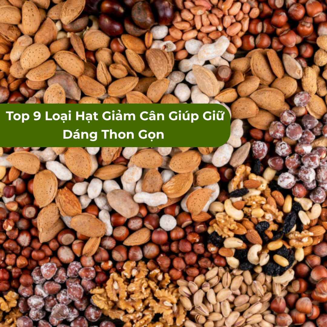 Top 9 Loại Hạt Giảm Cân Giúp Giữ Dáng Thon Gọn Hiệu Quả