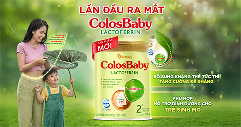 VITADAIRY THÔNG BÁO THAY ĐỔI THIẾT KẾ BAO BÌ SẢN PHẨM COLOSBABY LACTOFERRIN