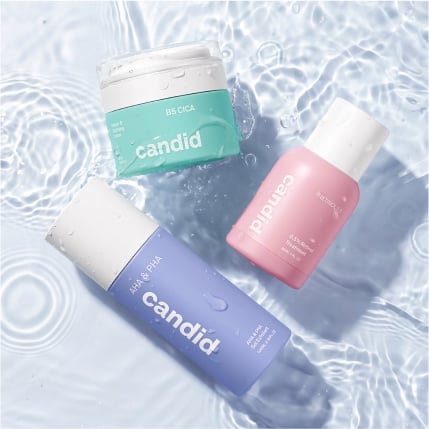 Candid là thương hiệu mỹ phẩm hoạt chất (Active Ingredient) hợp tác cùng các đối tác quốc tế, ứng dụng công nghệ tiên tiến đảm bảo công thức thành phần mang lại hiệu quả nhanh chóng và an toàn cho làn da. ​