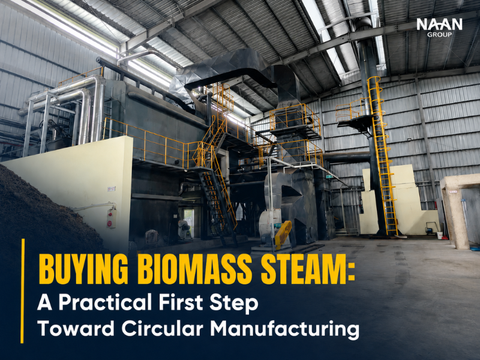 Buying Biomass Steam: A Practical First Step Toward Circular Manufacturing
