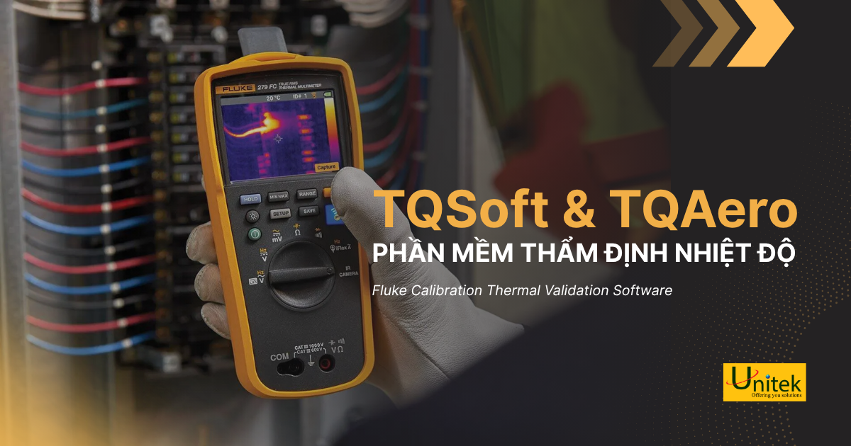 Phần mềm Thẩm định Nhiệt Fluke TQSoft và TQAero