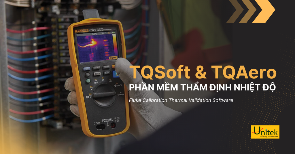 Phần mềm Thẩm định Nhiệt Fluke TQSoft và TQAero