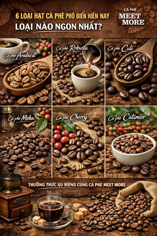 6 LOẠI HẠT CÀ PHÊ PHỔ BIẾN HIỆN NAY – LOẠI NÀO NGON NHẤT?