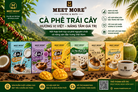 XU HƯỚNG CÀ PHÊ TRÁI CÂY TẠI VIỆT NAM: CƠ HỘI MỚI CHO THỊ TRƯỜNG CÀ PHÊ GIÁ TRỊ GIA TĂNG