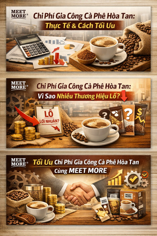Chi Phí Gia Công Cà Phê Hòa Tan – Những Yếu Tố Ẩn Quyết Định Giá Thành Và Cách Tối Ưu Bền Vững