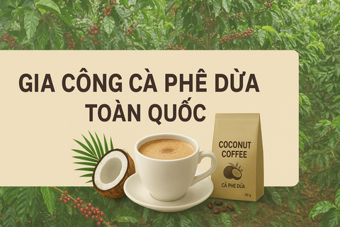 GIA CÔNG CÀ PHÊ DỪA TOÀN QUỐC – GIẢI PHÁP XÂY DỰNG THƯƠNG HIỆU CÀ PHÊ RIÊNG CÙNG MEET MORE