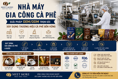 NHÀ MÁY GIA CÔNG CÀ PHÊ – GIẢI PHÁP XÂY DỰNG THƯƠNG HIỆU CÀ PHÊ BỀN VỮNG CHO DOANH NGHIỆP