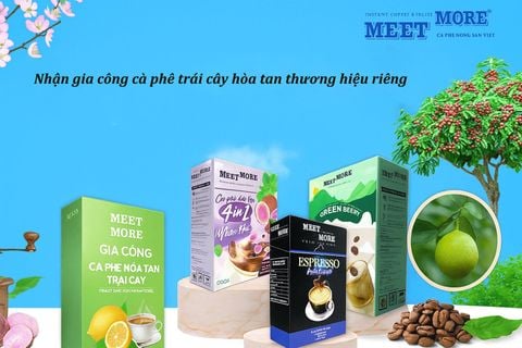 Gia Công Cà Phê Trái Cây Hòa Tan Thương Hiệu Riêng – Giải Pháp Toàn Diện Cho Doanh Nghiệp