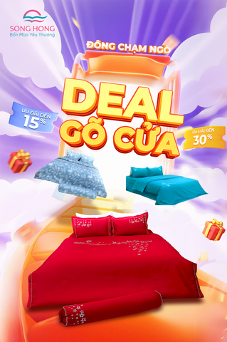 ĐÔNG CHẠM NGÕ — “Deal gõ cửa” Sông Hồng: Ưu đãi đến 35% & quà tặng mùa đông