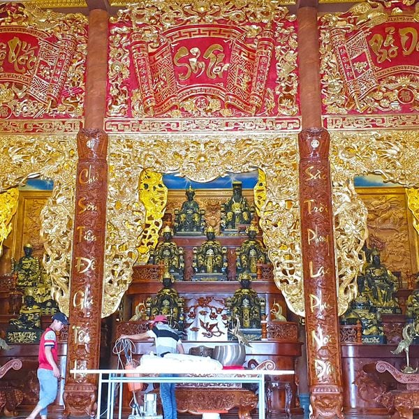 DỊCH VỤ TRANG TRÍ KHÔNG GIAN THỜ TỰ ĐÓN TẾT | NGŨ HÀNH SƠN