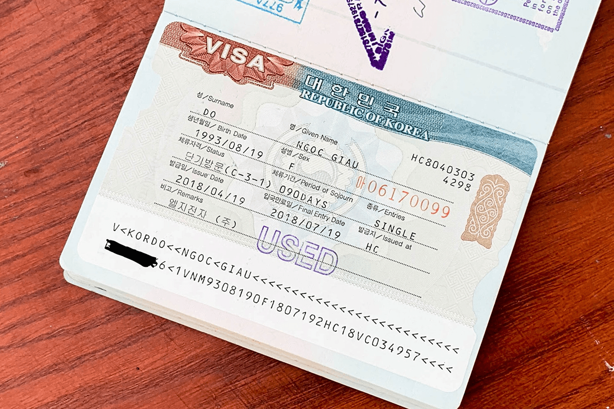Visa Hàn Quốc 2026 và chi phí xin visa cần biết