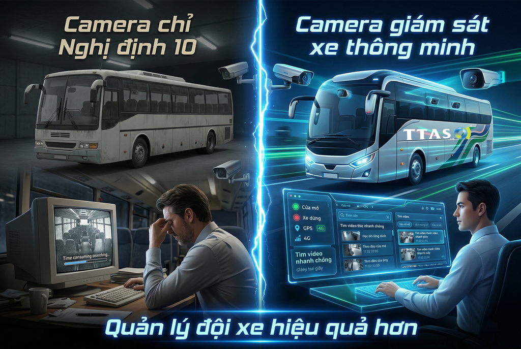 Nên chọn camera giám sát xe thông minh hay chỉ camera Nghị định 10?