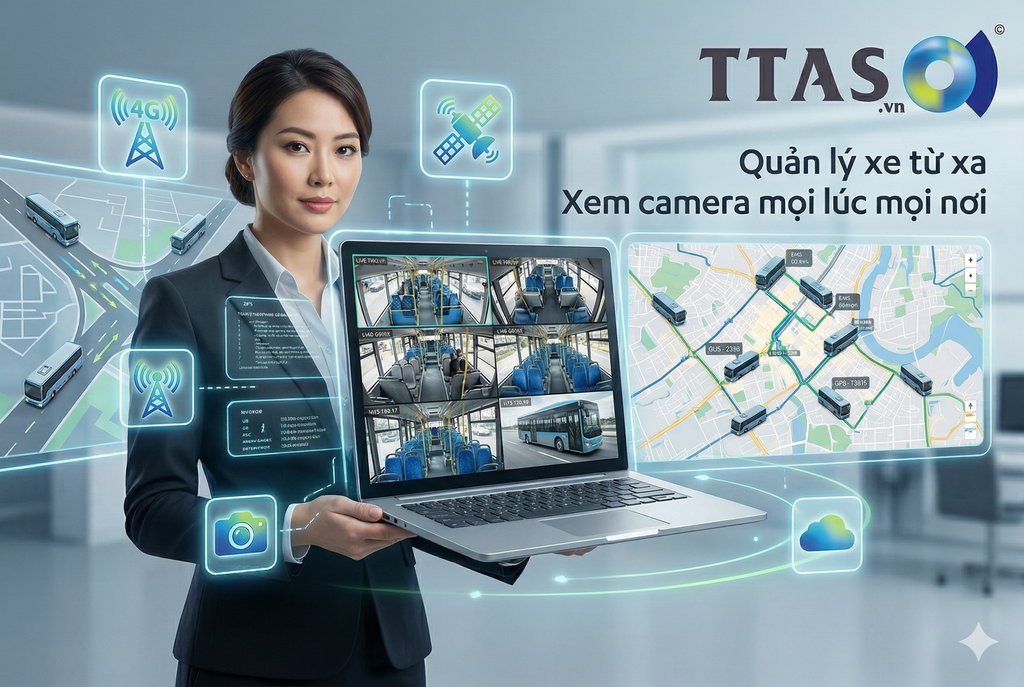 Camera giám sát xe khách: Giải pháp quản lý và chống thất thoát hiệu quả