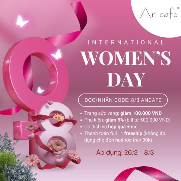 ƯU ĐÃI 8/3