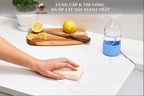 CẨM NANG VỆ SINH VÀ BẢO DƯỠNG ĐÁ THẠCH ANH (QUARTZ)
