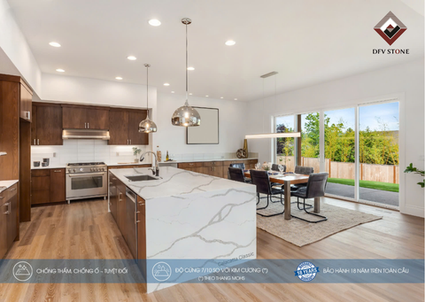 SO SÁNH ĐÁ NHÂN TẠO GỐC THẠCH ANH VỚI ĐÁ TỰ NHIÊN