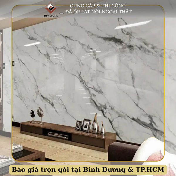 đá ốp vách tivi