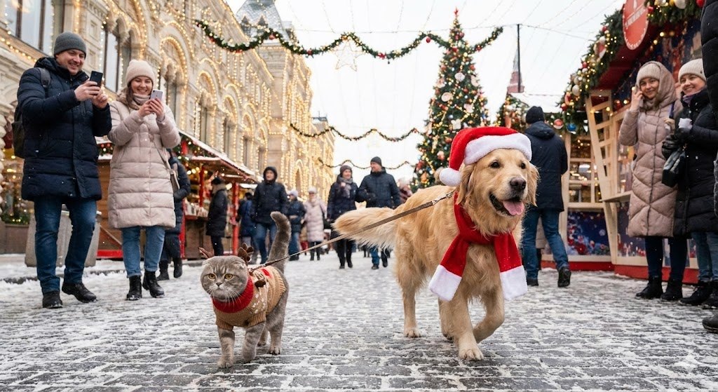 TRẢI QUA NHỮNG NGÀY LỄ ĐẦU NĂM VỚI THÚ CƯNG